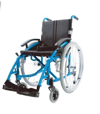 China Healthcare Aluminum Foldable Wheelchair for sale