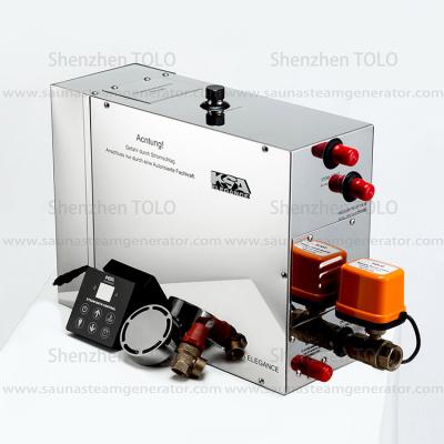 China acero inoxidable portátil del generador de vapor de 3kw 220V con el dren auto en venta