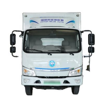 China 3ton 5ton 5995*2240*3160mm Pure Closed Box EV Electric Cargo Van Truck for sale