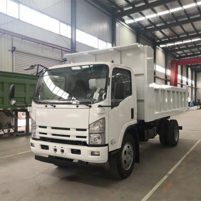 China Japanese brand 5 tons ISUZ U 100P/600P/700P light dump truck < 4L for sale