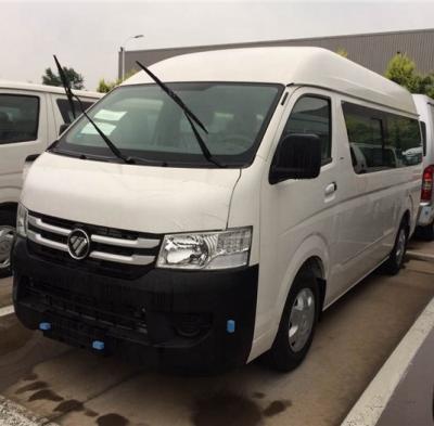 China Fabric 15 Seats High Roof Gasoline Engine Mini Bus for sale