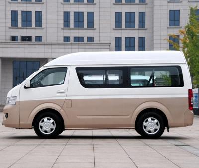 China 9 Seats Left Hand Drive Flat Roof Mini Bus 2.8L Diesel Engine for sale