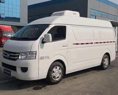 China Mobile Freezer Van Refrigerator Cargo Truck Ice Cream Van Truck Foton Van 1-10T for sale