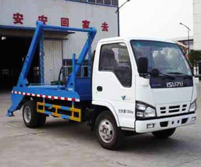 China Hotels 1.5T Isuz Truck Chassis Mini Skip Garbage Trash Loader Truck for sale