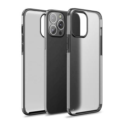 China Anti-fall Matte Phone Cases For iPhone 11 and iPhone 12 Series iPhone 13 Para Case for sale