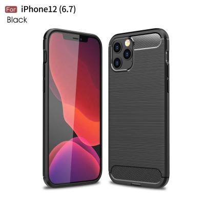 China Cardboard Fiber TPU For iPhone 12 Pro Case12 Case12 5.4 Max Back Case For iPhone12 Series for sale