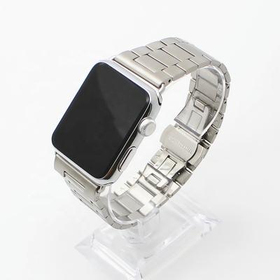 China Ultra Thin Stainless Steel Metal Strap For Apple Watch Band Stainless Steel for sale