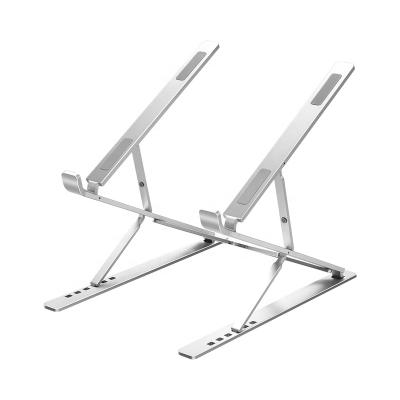 China Metal 9 Plus Adjustable Laptop Stand 7 Aluminum Metal Portable Laptop Stand for sale