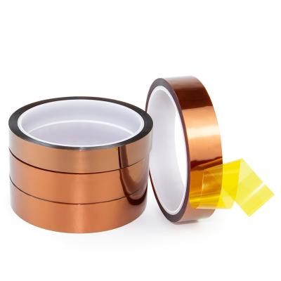 China Waterproof Wholesale Tea Color High Temperature Tape Heat Resistant Tape Heat Resistant Tape for sale