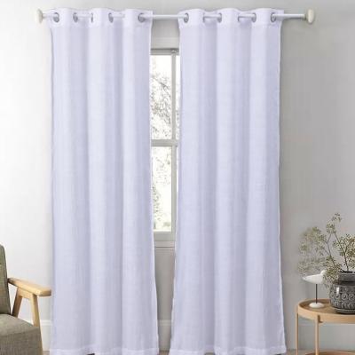 China Modern Hot Sale Living Room Curtain Fabric Window Curtains Bedroom 4Pc for sale