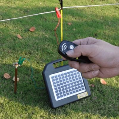 China Easily Assembled Rechargeable Electric Fence S50 Energized Solar Power Electric Barrier Energizer for sale