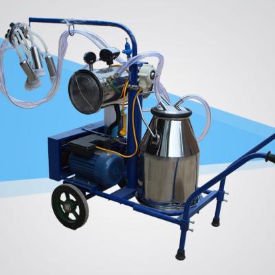 China Easy operation milking machine with dismountable vehicle for sale