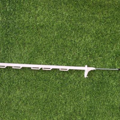 China Easily Assembled Economic Plastic White Post Length 120cm for sale