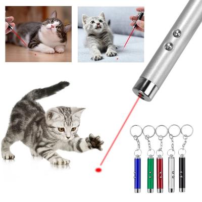 China Creative Funny Laser Cat Stick Funny Toy Pointer Kitten Training Toy Mini Portable LED Laser Pointer Viable Pet for sale