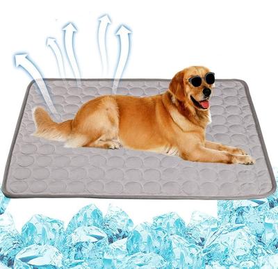 China Washable Travel Summer Dog and Cat Cool Mat, Summer Reusable Pet Cooling Mat for sale