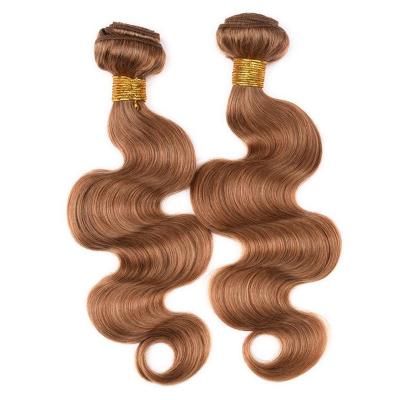 China Body Wave 10A Top Grade Cuticle Aligned Brazilian Hair Honey Blonde Bundles With Closure for sale