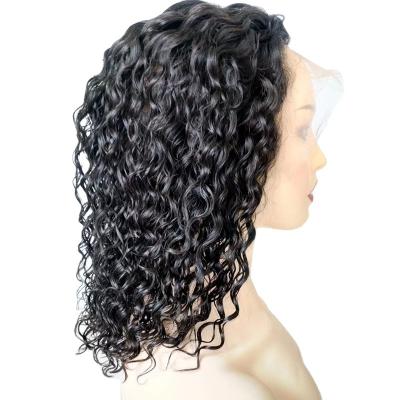 China 2020 Body Wave Brazilian And Peruvian Xuchang 10a Length Factory Long Hd Lace Front Water Wave Lace Front Wig for sale