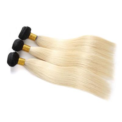 China High Quality Silky Straight Wave 10 A Dark Roots Blonde Hair 1B 613 Grade Ombre Blonde Dark Roots for sale