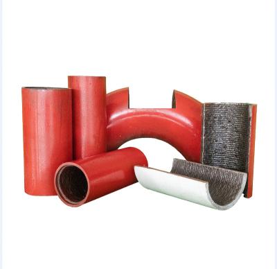 China Liquid Hose Wear Resistant Bimetallic Pipe And Fittings Chromium Carbide Coated for sale