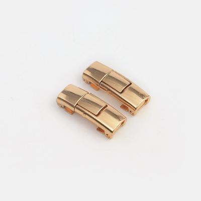 China Shangzhou OEM Accessories Lazy Closing One Button Metal Shoe Accessories A00101 for sale