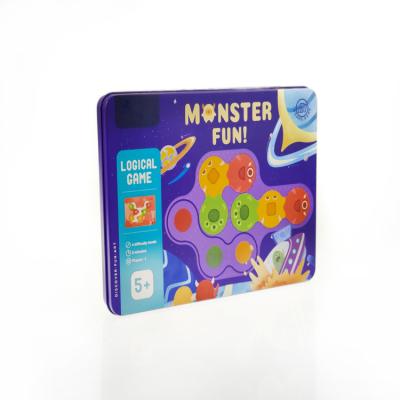 China Artpaper cardboard + magnet puzzle cartoon games are suitable for children's educational toys for sale