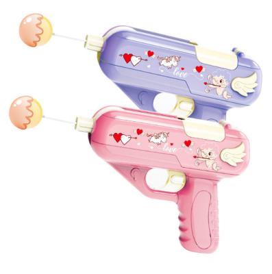 China Cartoon Toys 2021 Hotsale Candy Gun Couples Popular Toys Candy Lollipop Soft Gun With Sound And Light for sale