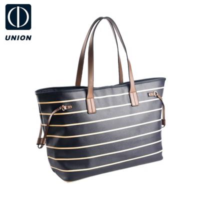 China Durable Leather Multifunctional Travel Tote Wholesale Manufacturer Fashion PU Mummy Bag Large Capacity Diaper Bag For Baby Care Goods for sale