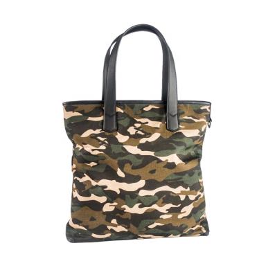 China Tote Bag Travel Wholesale Manufacturer Durable Fashion Store Canvas Print Camouflage Casual Tote Bag for sale