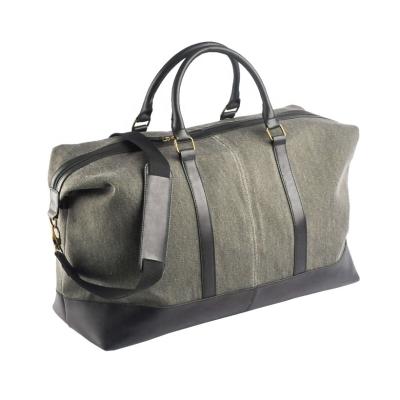 China Wholesale Sports Travel Bag Durable Natural Recycled Custom Logo Weekender Fashion Canvas Manufacturer Overnight Fleece With Shoe Pocket for sale