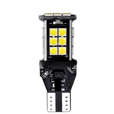 China Non-Polarity T15 W5w W16w 4014 45smd Led Canbus Error Free Auto Car Led Lamp 12v T15 3030 0.25a 700lm for sale