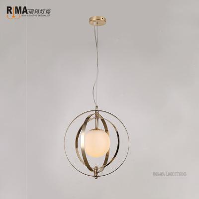 China Modern Simple Modern Design High Quality Triangle Gold Pendant Light French Chandelier For Home for sale