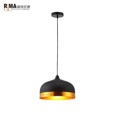 China Modern Unique Art Hot Selling Pendant Lamp Round Metal Pendant Lights for Dining Room for sale