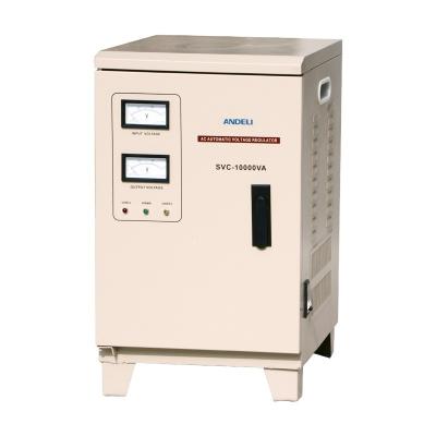 China SVC Electric Voltage Stabilizer SVC-10000VA 10KW ANDELI for sale