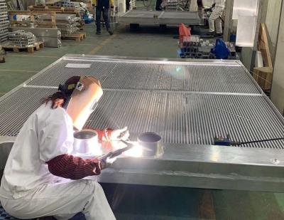 China 2,3 Meter lange große Maschinen-Aluminiumöl-, zum des Wärmetauschers für Cummins zu lüften zu verkaufen