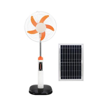 China Detachable Solar Powered Outdoor Fan Reinforced Base For Outdoor Picnic Te koop