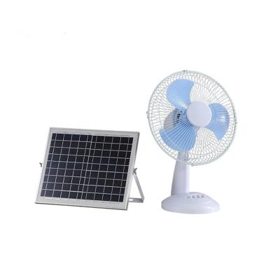 China 15W Solar Powered Outdoor Fan 3 Gears Adjustment For Home Pedestal Fan Te koop