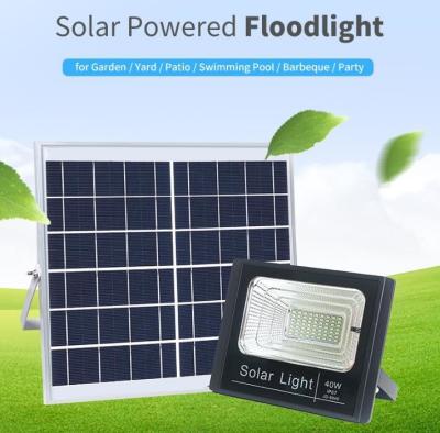 China flut-Licht-Aluminiumsolarsicherheits-Lampe 8000H 24V 100W Solar zu verkaufen