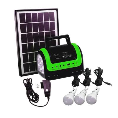 China FCC EMC 5W 6V Portable Solar Energy Lamp 12PCS SMD LED Car Boat Solar Light Kit for sale