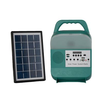 China Customized Mobile Portable Solar Light Kits With USB Adapters for sale