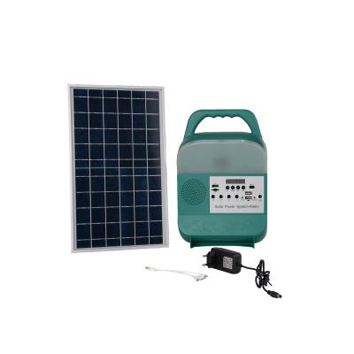 China ABS 8Hours a las luces LED accionadas solares de 10Hours 5W con la radio en venta