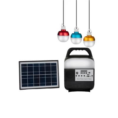 China luz que acampa solar portátil de 8000mah 5W 6V para el garaje en venta