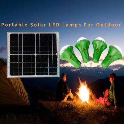 China 4pcs*3W LED Solar Notlicht Mini Solar Panel Batterie Beleuchtung Stromversorgung zu verkaufen