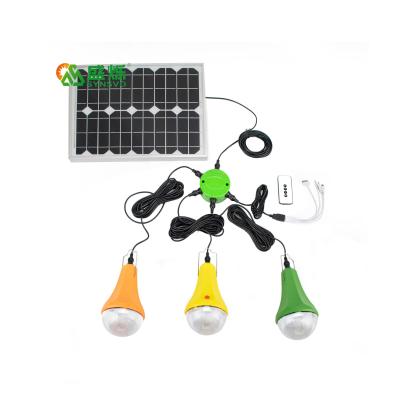 China solar 3pcs*3W posto conduziu a luz da parede com carregador do telefone à venda