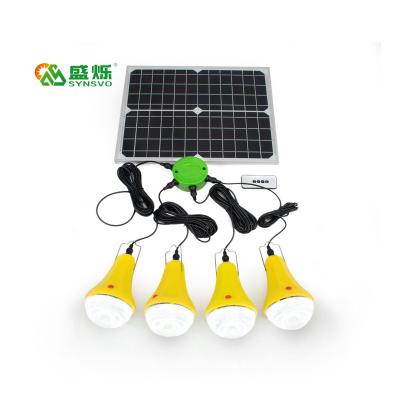 China CE ROHS 11-30Hrs 4PCS Lithiumlampe Solarsystem für die Heimbeleuchtung Preis Integrierte Solarenergie Außenlicht zu verkaufen