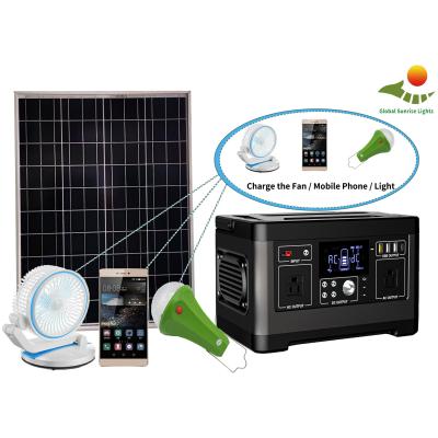 China Do sistema portátil solar da casa do ABS 120W gerador solar para a casa à venda