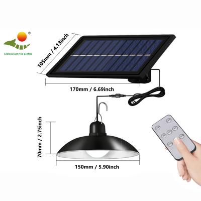 China Solar Powered Chandelier Solar Emergency Lights With Solar Power Supply for sale