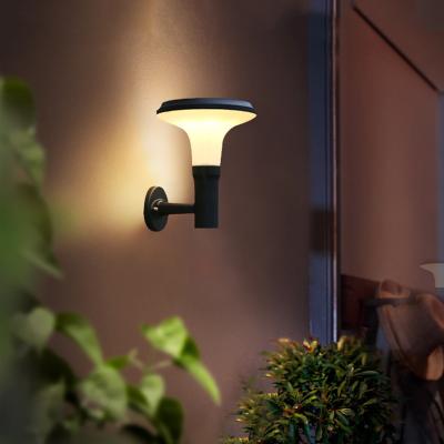 China Wasserdichte Veranda-Lampe an der Wand befestigte Aluminium-Außenwand-Lampe Kleine Außenlampe für Garagentor zu verkaufen