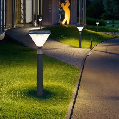 Chine Décoration solaire imperméable en aluminium de voie de pilier de courrier de la lumière 50000H de jardin du mur 3.2V à vendre