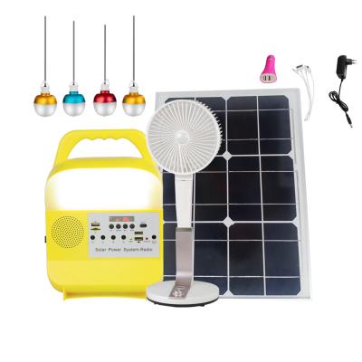 Chine Panneau chargé solaire LED d'énergie du système d'éclairage 3W d'économie de Mini Portable 3pcs à vendre