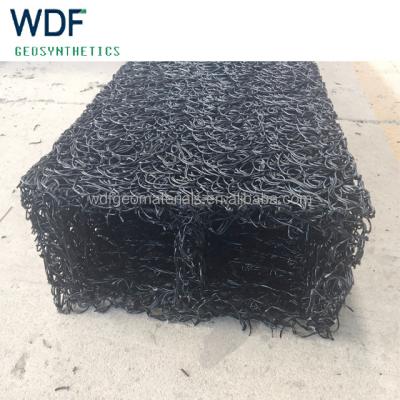 China Plastic Blind Drainage Pipe Modern Compound and Geotextile Ditch Blind for Roadbed Construction for sale